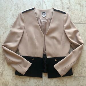 Anne Klein Size 6 Blazer/Suit Jacket